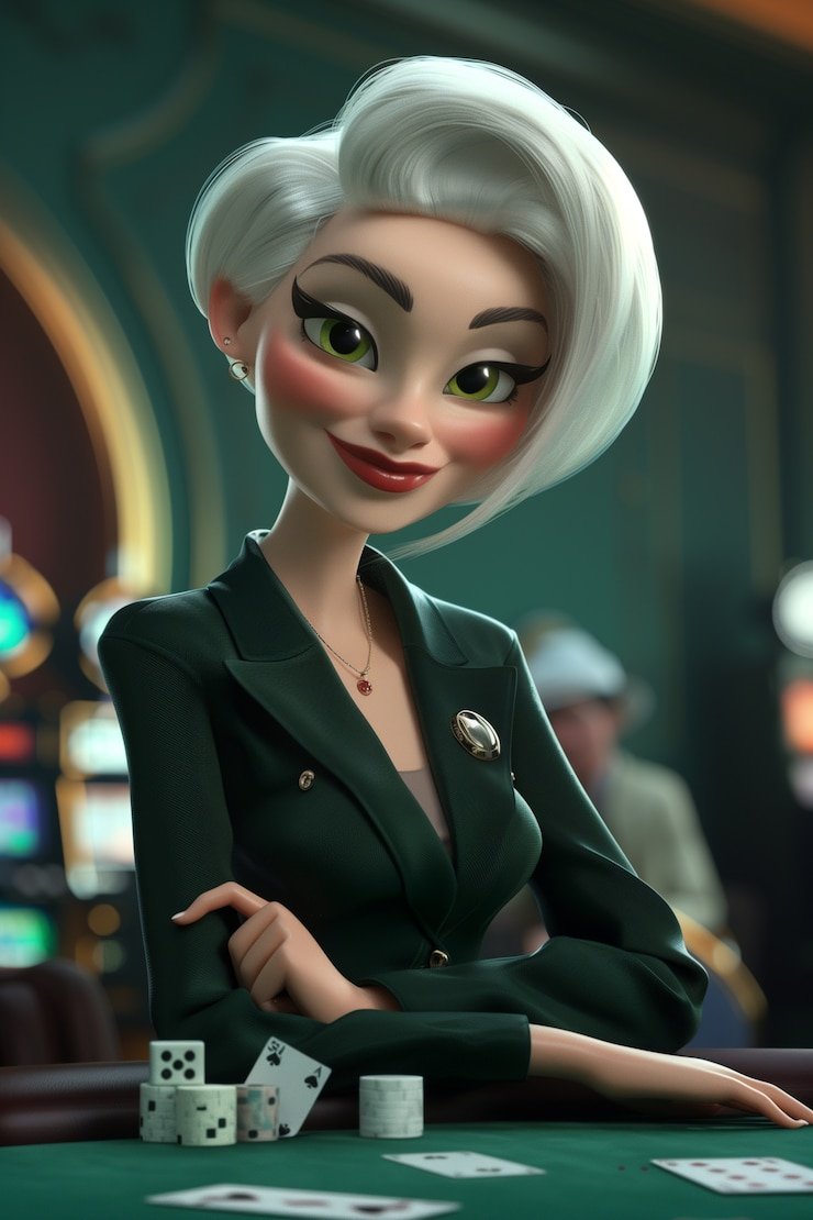 Antarmuka meja live dealer Evolution Gaming di doislot dengan dealer profesional dan statistik real-time